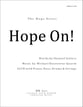 Hope On! SATB choral sheet music cover